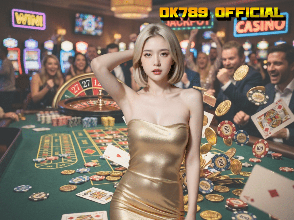 รีวิว OK789 official สล็อตเว็บตรงระดับพรีเมียม ปลดล็อกประสบการณ์สปินที่เร้าใจกว่าเดิม